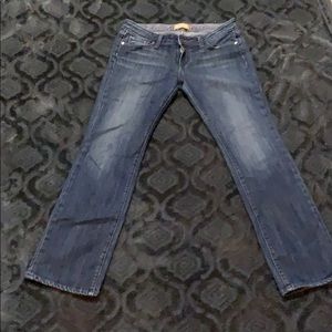 PAIGE jeans straight legged size 10